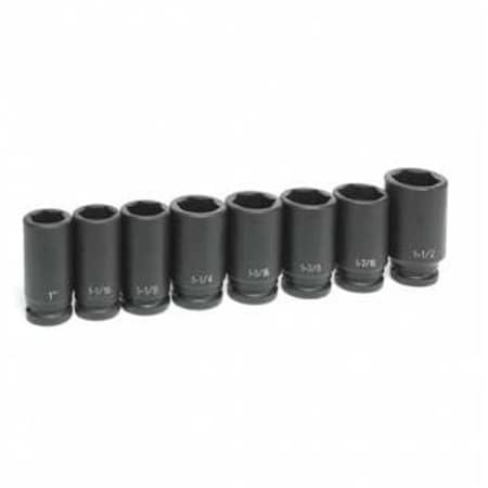 Cool Kitchen 75 in. Drive SAE Impact Socket Set CO2946271